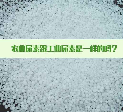 農業尿素跟工業尿素是一樣的嗎?