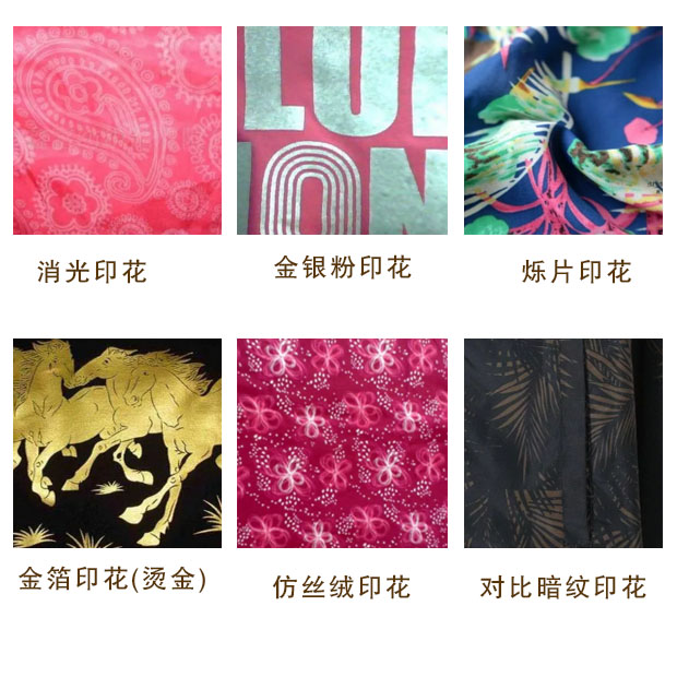 數碼印花常見的印花方式