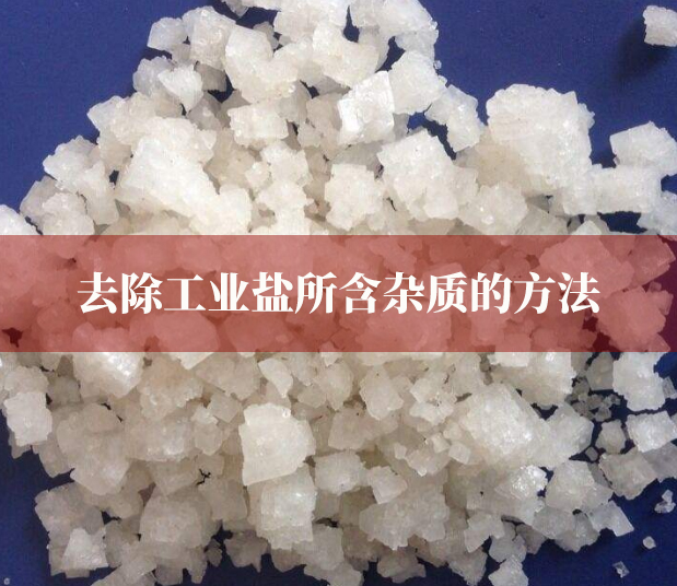 去除工業鹽所含雜質的方法